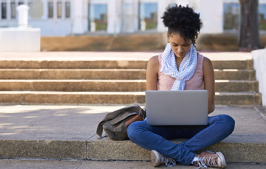 College Student Studying Image College Student Studying Image